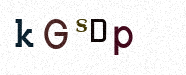 Visual Confirmation Security Code